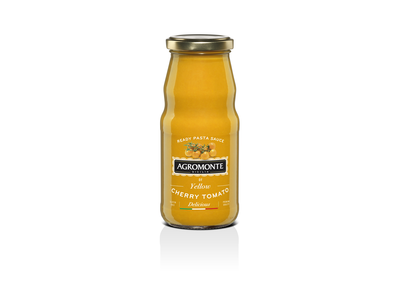 Vyšninių pomidorų padažas su geltonaisiais pomidorais AGROMONTE, 360 g
