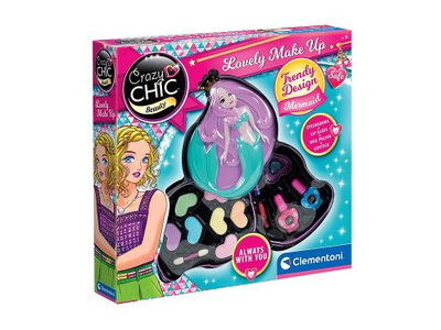 CLEMENTONI CRAZY CHIC BEAUTY MERMAID makiažo rinkinys