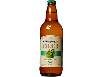 Sidras HERRLJUNGA, kriaušių skonio, 4,5%, 0,5l, butelis D
