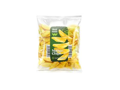 Mangų traškučiai WELL DONE, 150 g