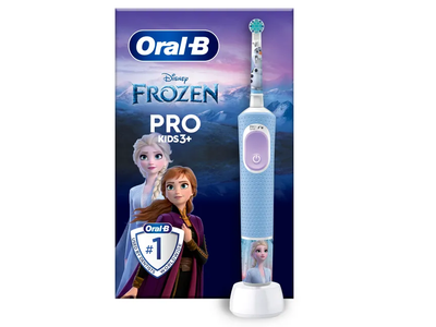 Elektrinis dantų šepetėlis ORAL-B Vitality Pro Kids (3+ metų), Frozen, 1 vnt.