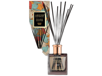 Oro gaiviklis-kvapiosios lazdelės Exclusive Areon Home 150ml Sweet Gold