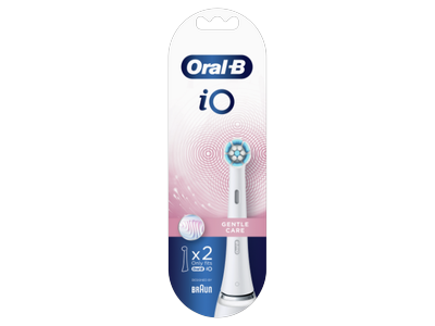 Elektrinio dantų šepetėlio galvutės ORAL-B iO Gentle Care, White, 2 vnt.