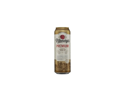 Alus VILKMERGĖS PREMIUM, 5%, skard,, 568 ml