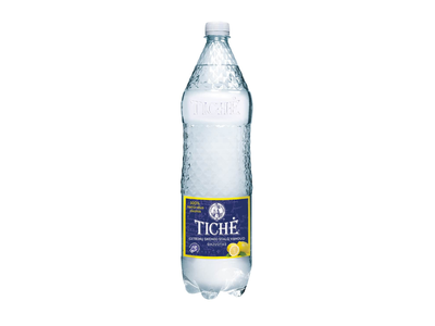 Gazuotas citrinų skonio stalo vanduo TICHĖ, 1.5 l