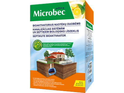 Preparatas atliekų duobėms BROS Microbec, 1 kg
