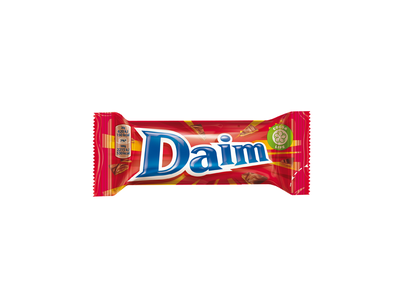 Šokoladinis batonėlis DAIM SINGLE, 28 g