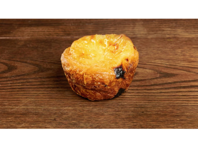 ** Portugališkas Pasteis de nata pyragėlis su plikytu kremu, 1 vnt