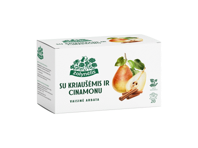Vaisinė arbata ŽOLYNĖLIS su kriaušėmis ir cinamonu, 40 g