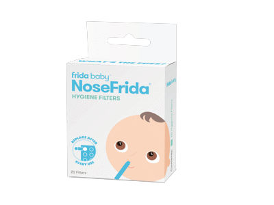 NOSEFRIDA nosies gleivių aspiratorius filtrai, 20 vnt.