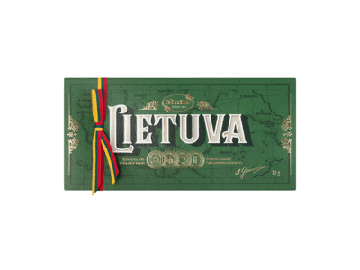 Šokoladinių saldainių rinkinys RŪTA LIETUVA, 82 g