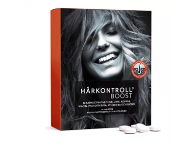 HARKONTROLL maisto papildas plaukams BOOST, 60 tab.