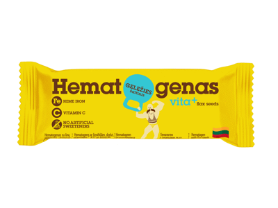 Hematogenas VITA+ su sėmenimis, 50 g