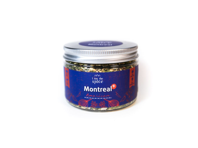 Prieskonių mišinys I AM THE SPICE Montreal su žaluma, 100g