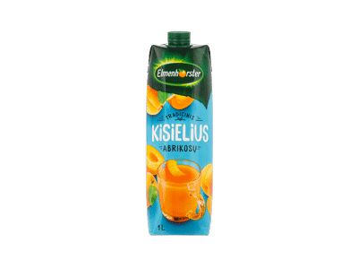 Kisielius ELMENHORSTER, abrikosų skonio, 1 l