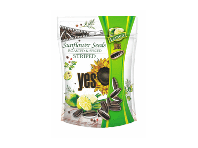 Skrudintos saulėgrąžos YES, citrinų skonio, 150 g