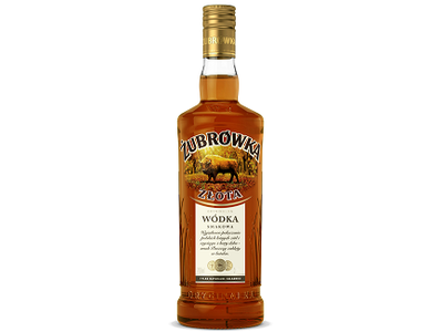 Aromatizuota degtinė Zubrowka Zlota 37,5% 0.7l