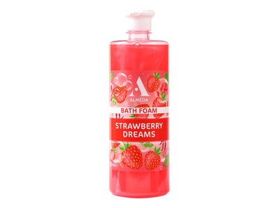 Vonios putos ALMEDA STRAWBERRY DREAMS, 750ml
