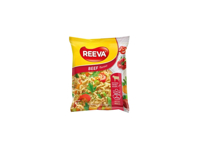 Gr. paruoš. makaronai REEVA jautienos skonio, 85 g