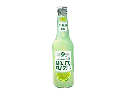 Nealkoholinis kokteil. LE COQ VIRGIN MOJITO, 0,33 l/but.