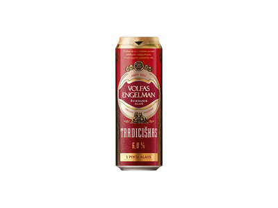 Alus VOLFAS ENGELMAN Tradicinis, 6 %, 0,568 l