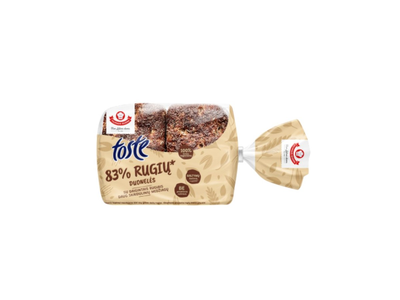 Rugių porcijinės duonelės TOSTE, 240 g