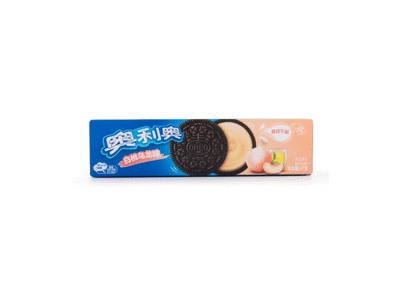 Sausainiai OREO, persikų ir arbatos skonio, 97 g