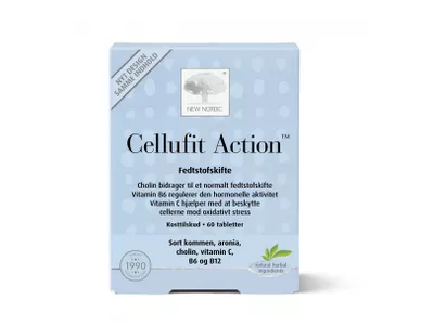 NEW NORDIC maisto papildas CELLUFIT ACTION, 60 tab.