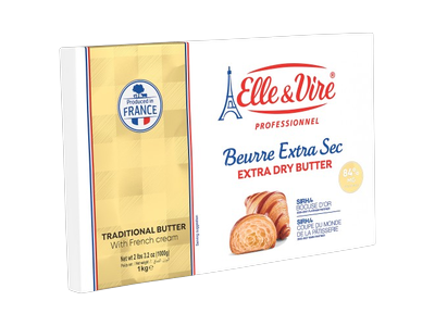 Sviestas ELLE&VIRE, Extra Dry, nesūdytas, 84% rieb., 1 kg