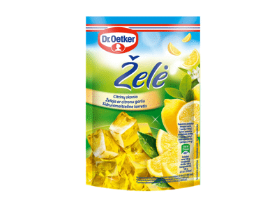 Želė DR. OETKER, citrinų skonio, 72 g