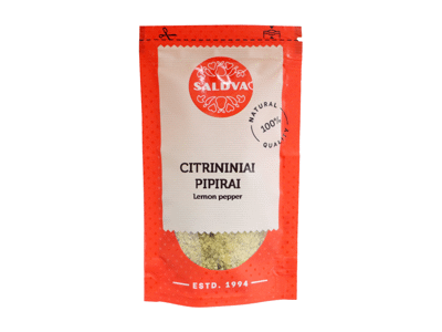 Citrininiai pipirai SALDVA, 25 g