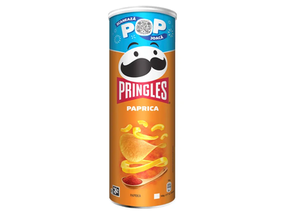 Traškučiai PRINGLES, paprikų skonio, 165 g