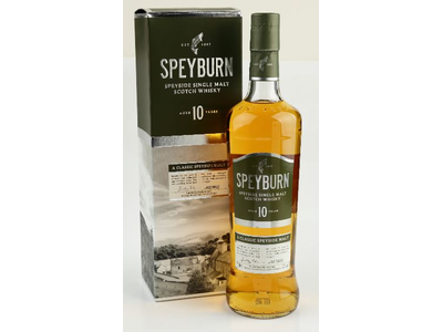 Škotiškas viskis SPEYBURN 10 YO, su dėžute, 40 %, 0,7 l