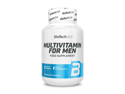 Multivitaminai vyrams BioTechUSA, tabletės, 60 vnt