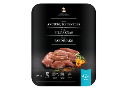 Šviež. ančiukų kepenėlės LAPINO PUOTA, 500 g