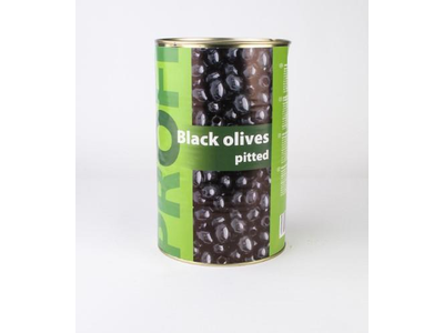 Alyvuogės PROFI, juodos, be kauliuko, 4,3 kg / 2 kg