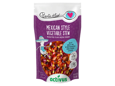 Meksik. daržovių trošk. ACTIVUS & BV, 320 g