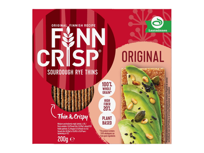 Ruginiai duonos traškučiai FINN CRISP, 200g