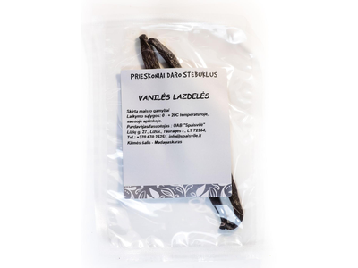 Vanilės ankštys, Burbono, 50 g
