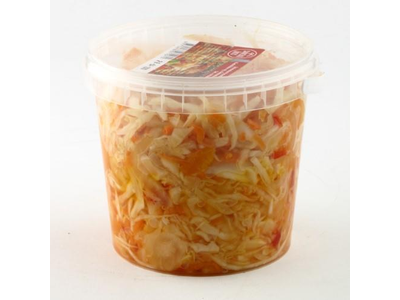 Kopūstų salotos SAVICKŲ ŪKIS, su paprikomis, kibirėlyje, 800 g