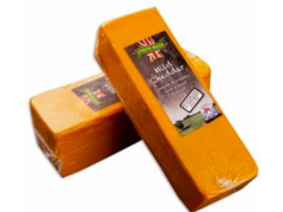 Spalvotas čederio sūris JOSEPH HELER, švelnus, ~2,5kg
