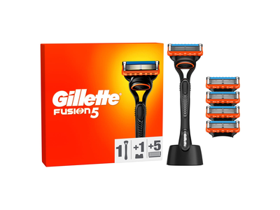 Skustuvas GILLETTE FUSION, 5 skut. galvutės