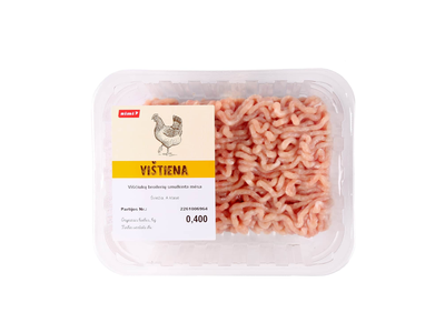 Viščiukų broilerių smulkinta mėsa RIMI, 400 g