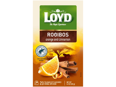 Raud. apels. ir cinam. sk. arbata LOYD, 40 g