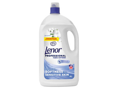 Minkštiklis LENOR Professional, Soft Cotton, 4l, 200 skalbimų