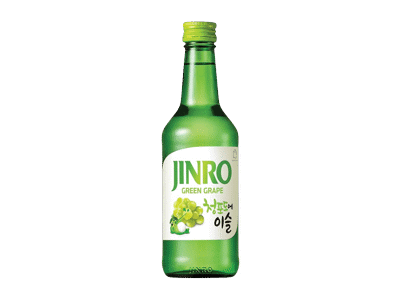 Spiritinis gėrimas JINRO Green Grape Soju 13%, 350 ml
