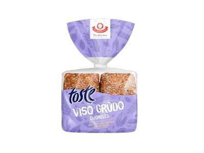 Viso grūdo duonelės TOSTE, atitirpintos, 220 g