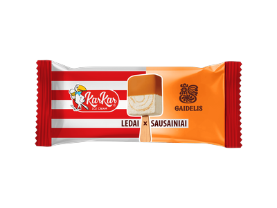 Valg. ledai KAR KAR GAIDELIS, 52 g / 70 ml