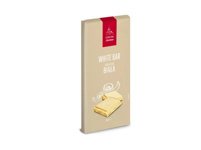 Balto šokolado plytelė, 85 g