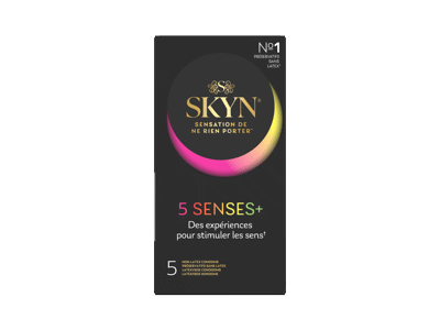 Prezervatyvai SKYN 5 SENSES, 5 vnt.